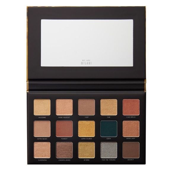 Milani Other - Milani Gilded Gold Eyeshadow Palette